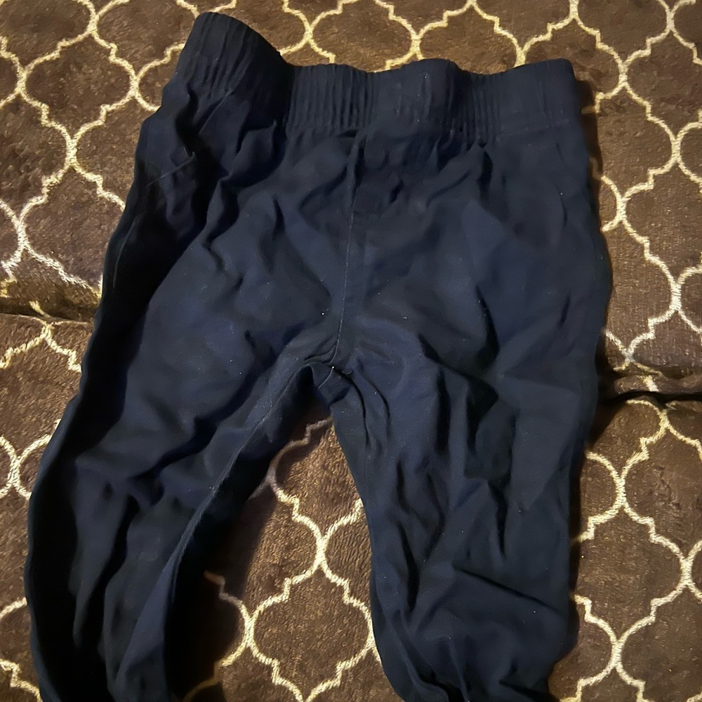 Dark blue pants